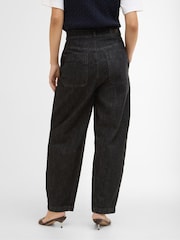 Barbour Black Myra Denim Trousers - Image 2 of 6
