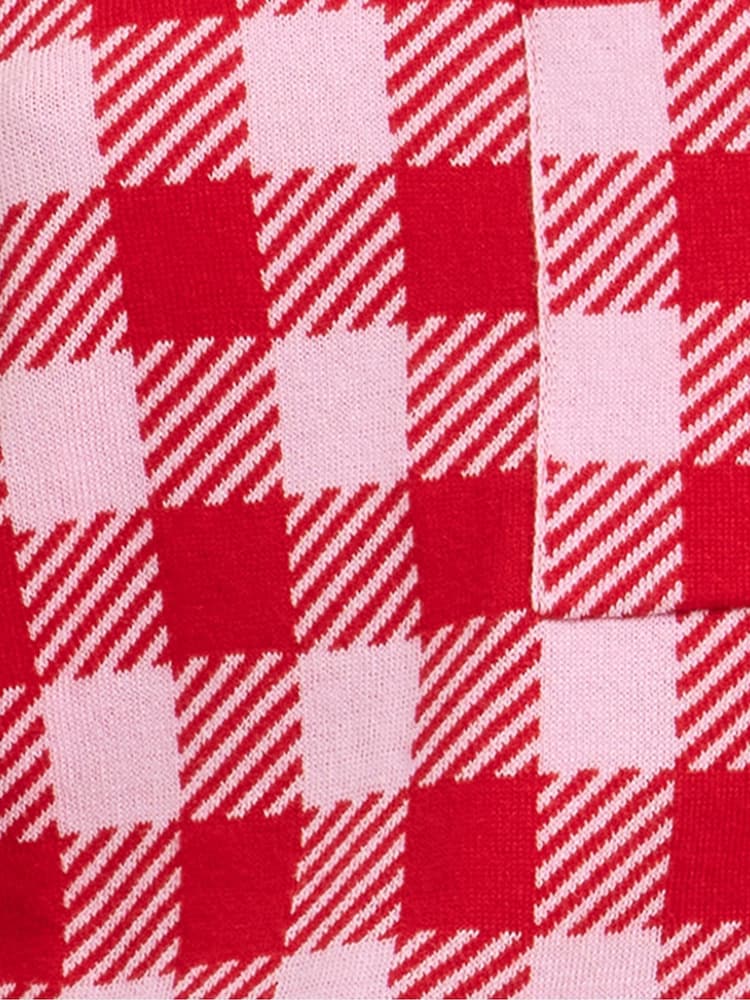 Barbour® Red Esther Knitted Jumper - Image 7 of 7