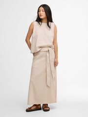 Barbour® Natural Gabby Maxi Skirt - Image 2 of 7