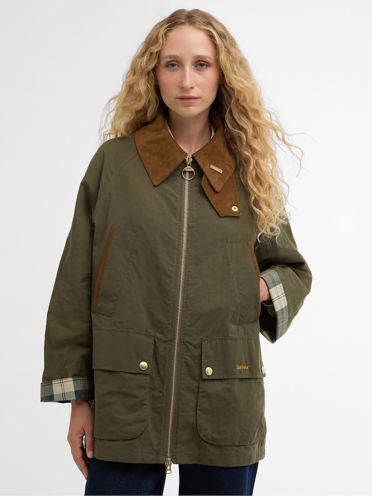 Barbour® Green Icons Bedale Showerproof Jacket - Image 1 of 7