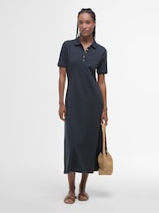 Barbour® Blue Celeste Midi Dress - Image 2 of 8