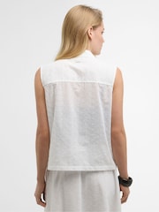 Barbour® White Melody Shirt - Image 3 of 7
