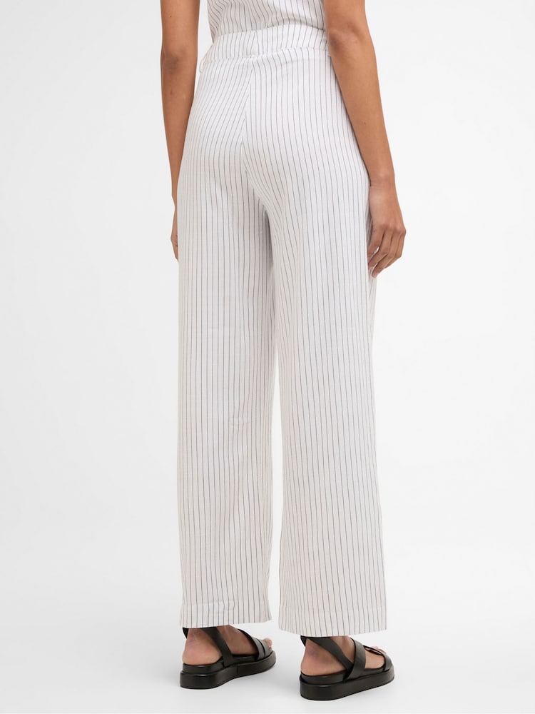 Barbour® White Sloane Trousers - Image 2 of 5