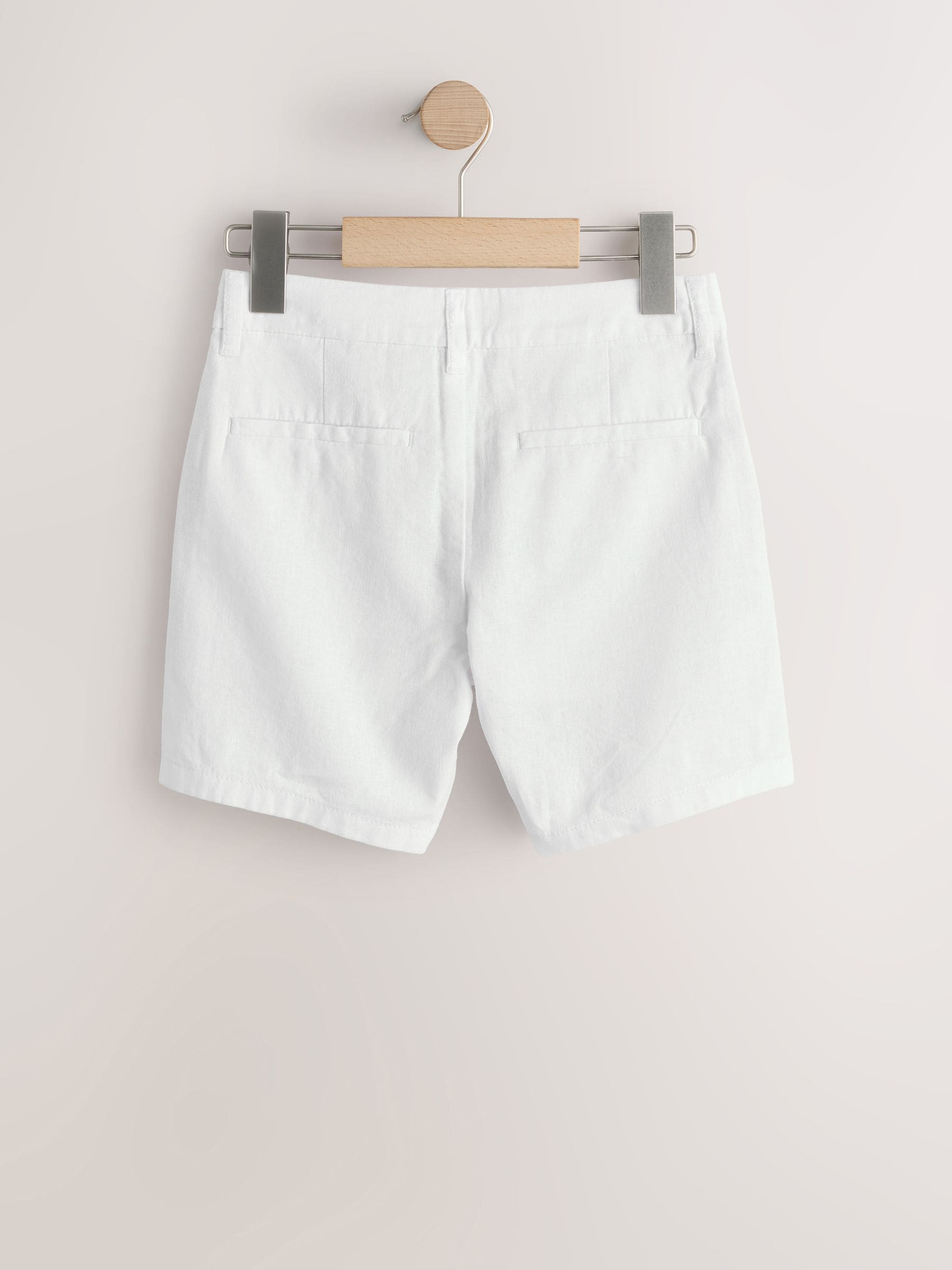 Buy White Linen Blend Regular Fit Chino Shorts (3-16yrs) from Next USA