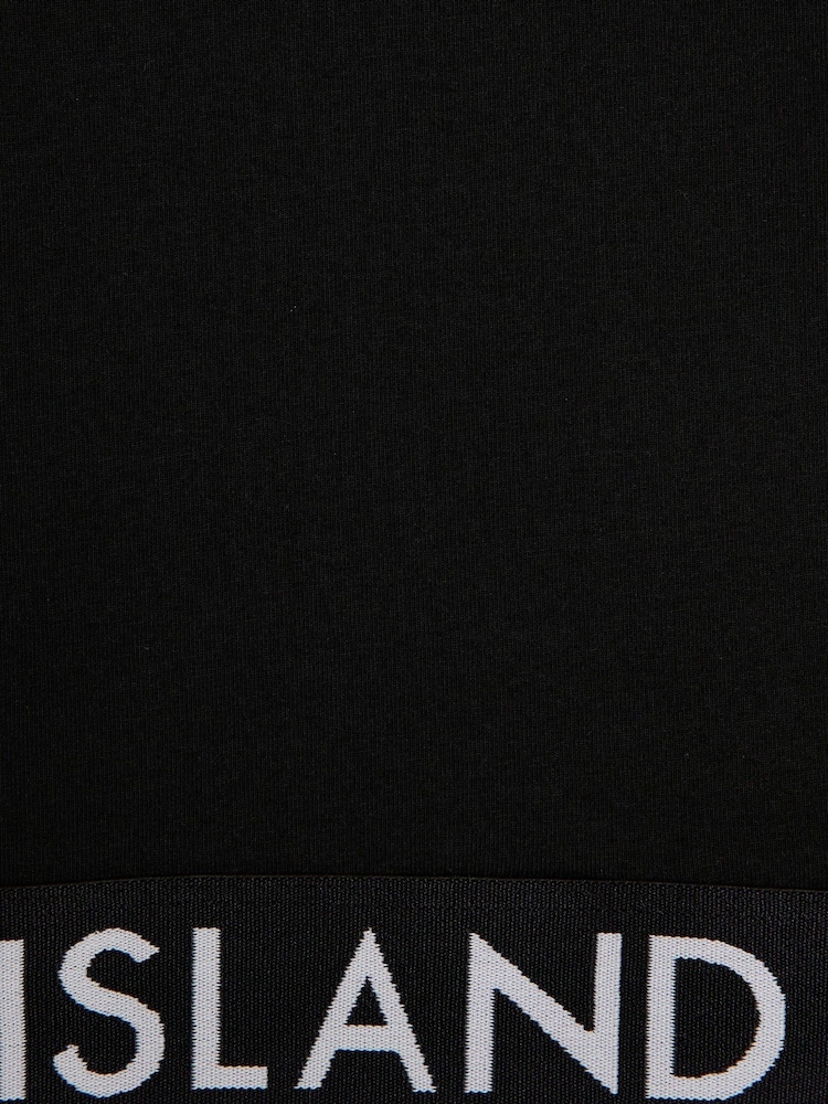 River Island Black Waistband Kickflare Set - Image 1 of 8
