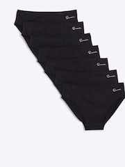 River Island Girls Branded Briefs 7 Pack - Slika 1 iz 3