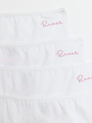 River Island Girls Branded Briefs 7 Pack - Slika 2 iz 3