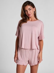 Rosa - Hunkemöller Jersey Pyjamas Set - Imagen 1 de 5