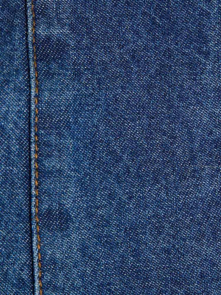 River Island Blue Girls Denim Peplum Top and Skirt Set - Image 5 of 5 River Island Blue Girls Denim Peplum Top and Skirt Set - Image 5 of 5