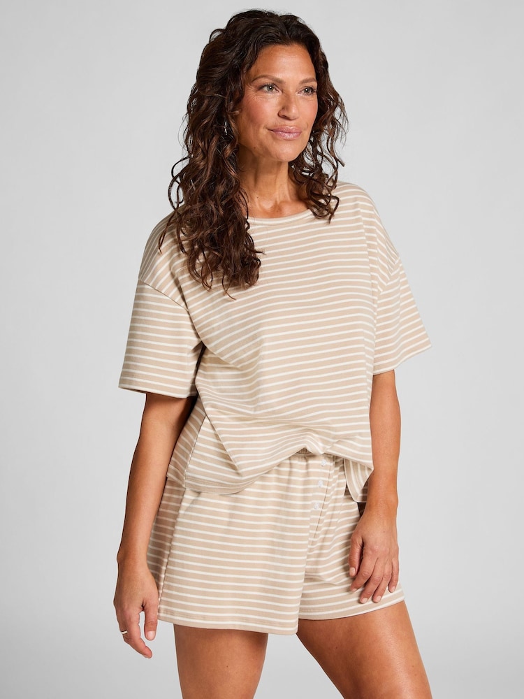 Hunkemöller Jersey Pyjamas Set - Image 1 of 5 Hunkemöller Jersey Pyjamas Set - Image 1 of 5