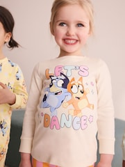 Blue/Yellow Snuggle Pyjamas 3 Pack (12mths-8yrs) - Image 4 of 12