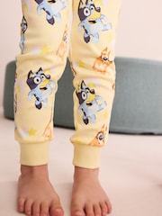 Blue/Yellow Snuggle Pyjamas 3 Pack (12mths-8yrs) - Image 5 of 12
