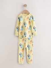 Blue/Yellow Snuggle Pyjamas 3 Pack (12mths-8yrs) - Image 8 of 12
