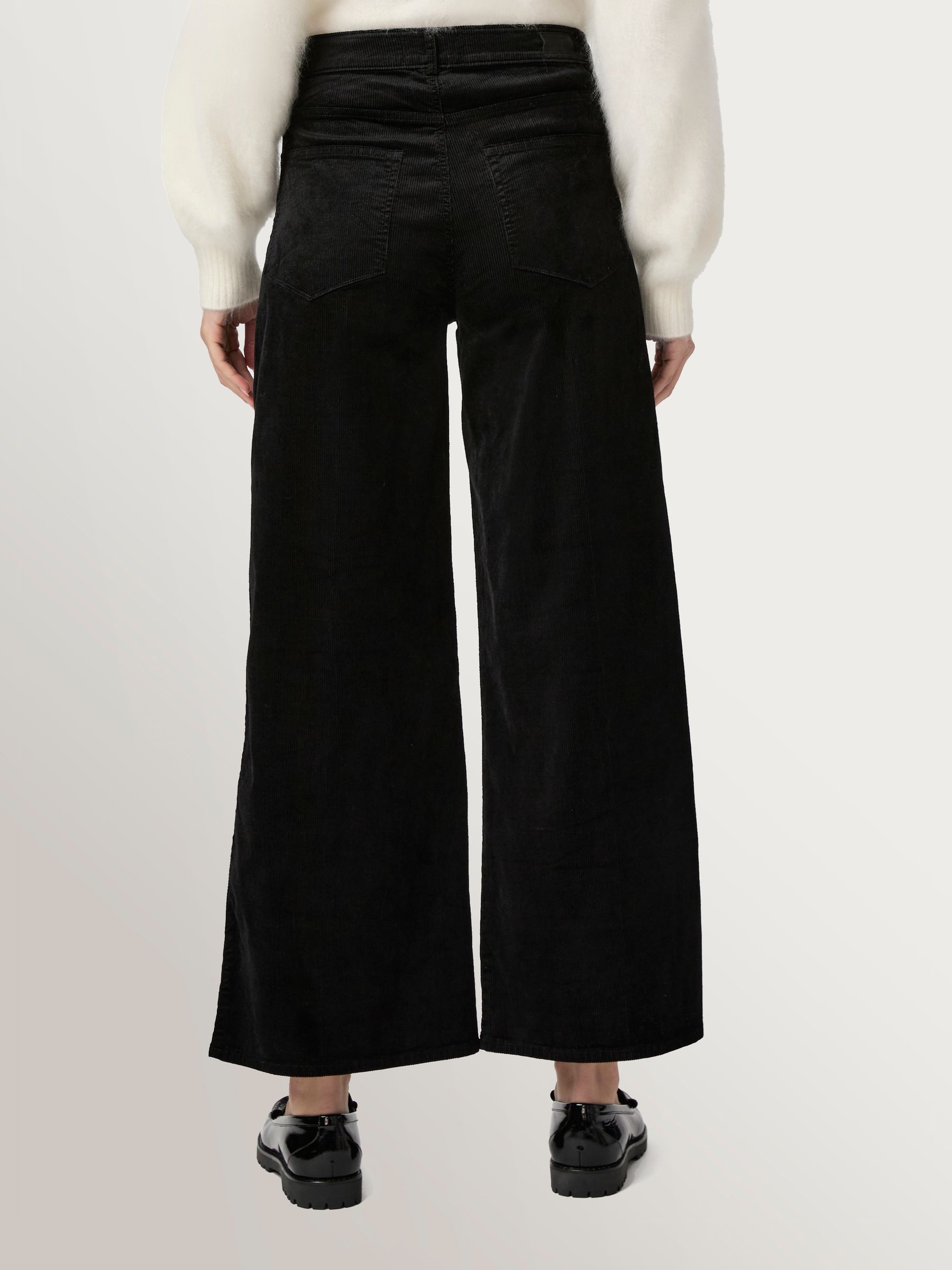 Buy Paige Harper Ankle Wide Leg Black Jeans from Next USA