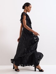 Phase Eight Black Liana Dress - Image 7 of 7