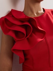 Phase Eight Red Petite Tyra Dress - Image 5 of 7