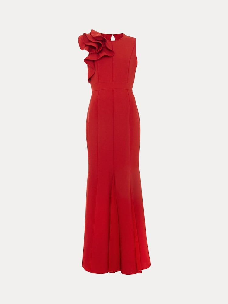 Phase Eight Red Petite Tyra Dress - Image 7 of 7
