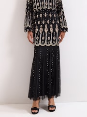 Phase Eight Black Petite Sasha Dress - Image 5 of 7