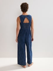 Phase Eight Blue Marta Jumpsuit - Image 2 of 7
