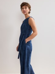 Phase Eight Blue Marta Jumpsuit - Image 3 of 7