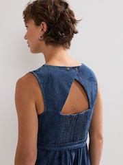 Phase Eight Blue Marta Jumpsuit - Image 6 of 7