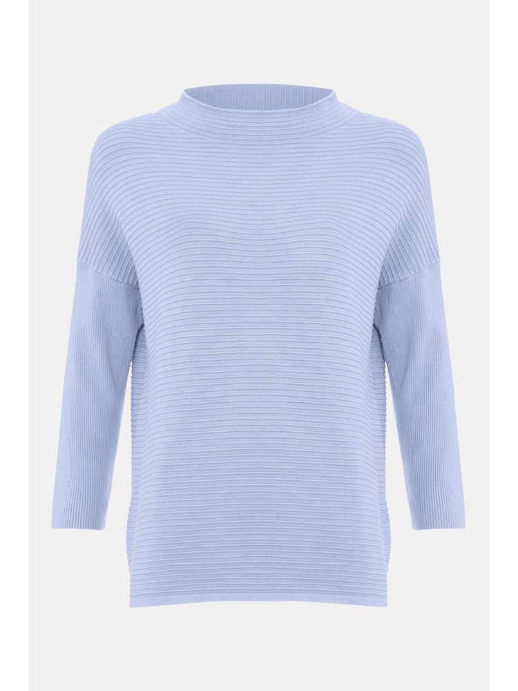 Phase Eight Blue Elise Ripple Jumper - Image 7 of 7