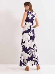 Phase Eight Purple Artemis Maxi Dress - Image 2 of 6