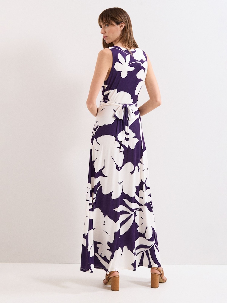 Phase Eight Purple Artemis Maxi Dress - Image 2 of 6