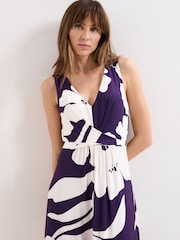 Phase Eight Purple Artemis Maxi Dress - Image 4 of 6