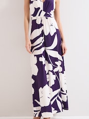 Phase Eight Purple Artemis Maxi Dress - Image 5 of 6