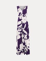 Phase Eight Purple Artemis Maxi Dress - Image 6 of 6