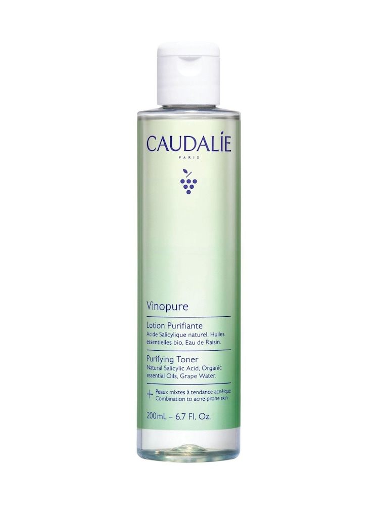 Caudalie Vinopure Purifying Toner 200ml - Image 1 of 5 Caudalie Vinopure Purifying Toner 200ml - Image 1 of 5