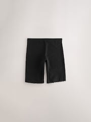 Black/White Menopause Friendly Cooling Thigh Smoothing Shorts 2 Pack - Image 15 of 20