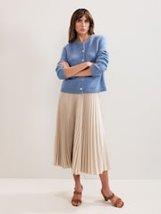 Phase Eight Natural Sybilla Midi Skirt - Image 1 of 6