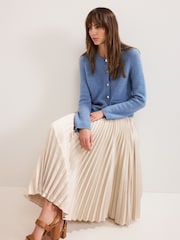 Phase Eight Natural Sybilla Midi Skirt - Image 5 of 6