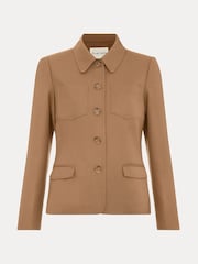 Phase Eight Brown Rochelle Jacket - Image 7 of 7