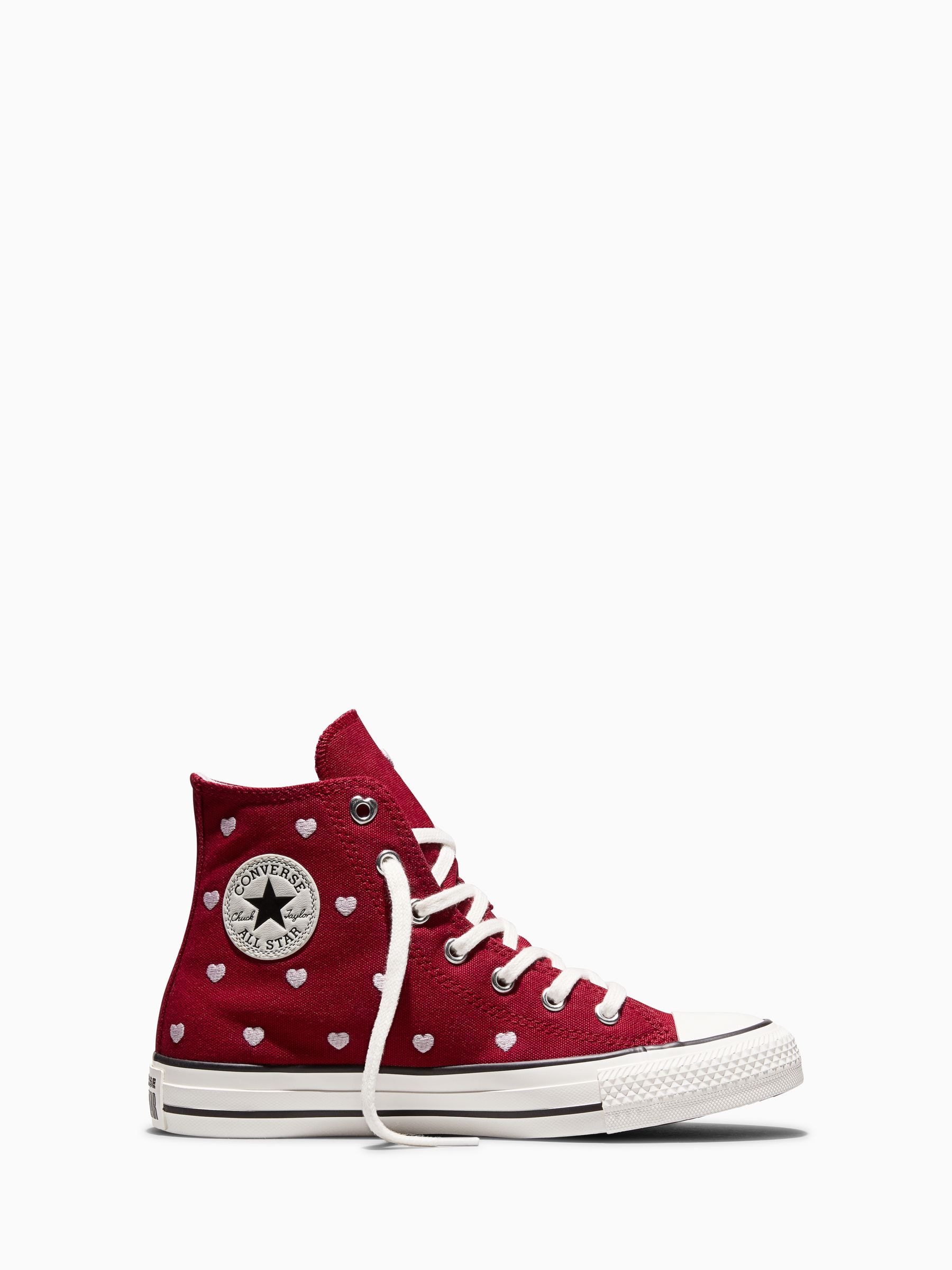 ♡♡ Buy Converse Chuck Taylor Hearts and Roses Hightop Trainers from