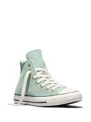 Converse Green Chuck Taylor High Trainers - Image 2 of 7
