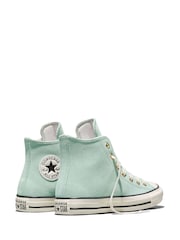 Converse Green Chuck Taylor High Trainers - Image 4 of 7
