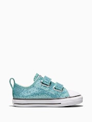 Converse Chuck Taylor Toddler 2V Shine Trainers - Imaginea 1 din 6