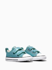 Converse Chuck Taylor Toddler 2V Shine Trainers - Imaginea 3 din 6