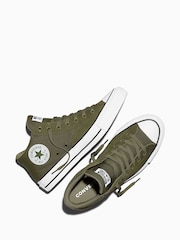 Converse Green Chuck Taylor All Star Malden Street Trainers - Image 5 of 6