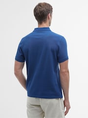 Barbour® Blue Original Sports Tailored Polo Shirt - Image 2 of 5