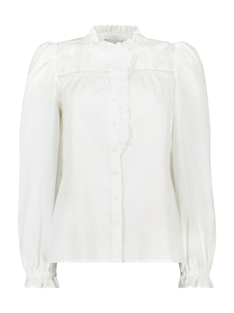 Baukjen Estela Broderie Detail White Blouse - Image 5 of 5