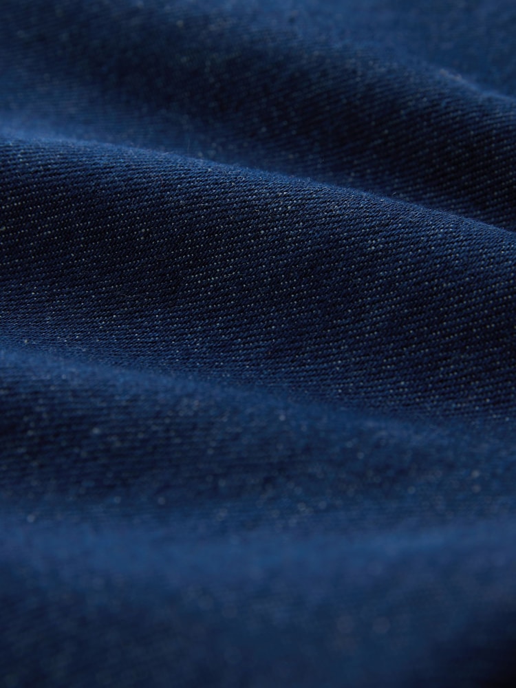 Rinse Blue Boyfriend Hourglass Wide Leg Mid Rise Turn Up Jeans - Image 3 of 3 Rinse Blue Boyfriend Hourglass Wide Leg Mid Rise Turn Up Jeans - Image 3 of 3