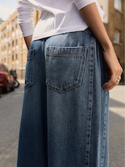 Baukjen Blue Leonor Tie Front Wide Leg Jeans - Image 4 of 5