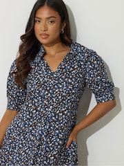 PixieGirl Petite Collar Midaxi Dress - Imagem 4 de 5