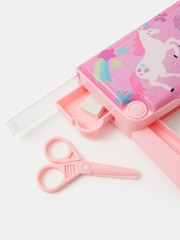 Angels By Accessorize Pink Girls Unicorn Pop Out Pencil Case - Image 2 of 2