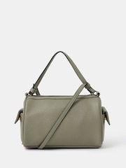 Accessorize Green Faux Leather Cross-Body Bag - Image 1 of 4