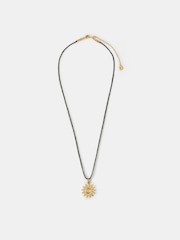 Accessorize Sun Pendant Cord Necklace - Imagen 1 de 3